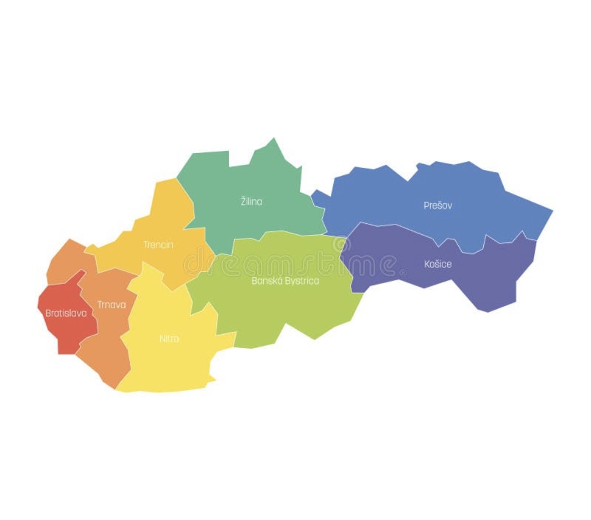 Mapa Slovenska
